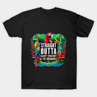 Straight Outta Saint Vincent and the Grenadines T-Shirt